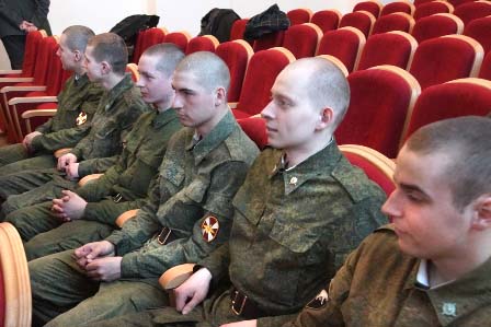В России начался весенний призыв на срочную военную службу