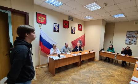 В Новогирееве прошло первое заседание призывной комиссии