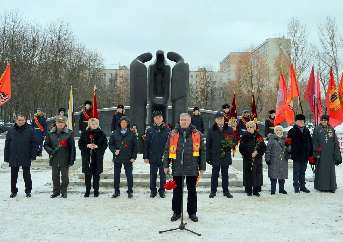 Митинг памяти воинов-интернационалистов прошёл в Афганском сквере района Новогиреево