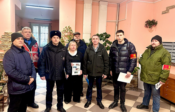 Полицейские и общественники Восточного округа столицы провели комплекс профилактических мероприятий