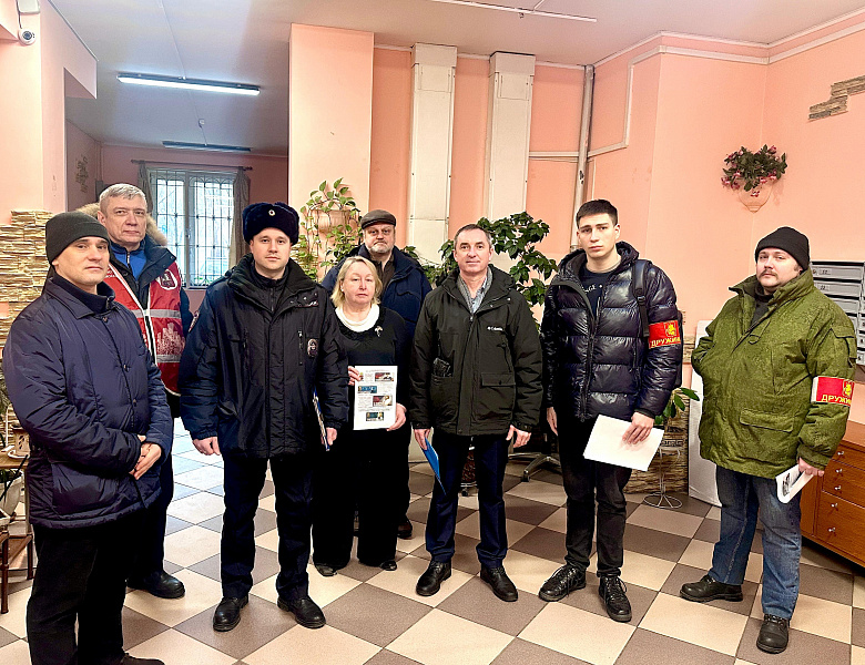 Полицейские и общественники Восточного округа столицы провели комплекс профилактических мероприятий