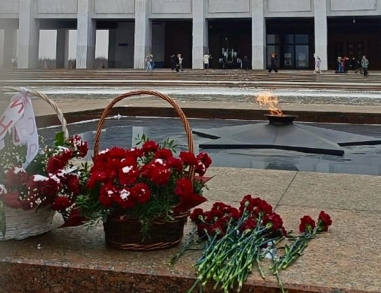 Юные новогиреевские кадеты из многодетных семей отстояли Вахту Памяти на Поклонной горе