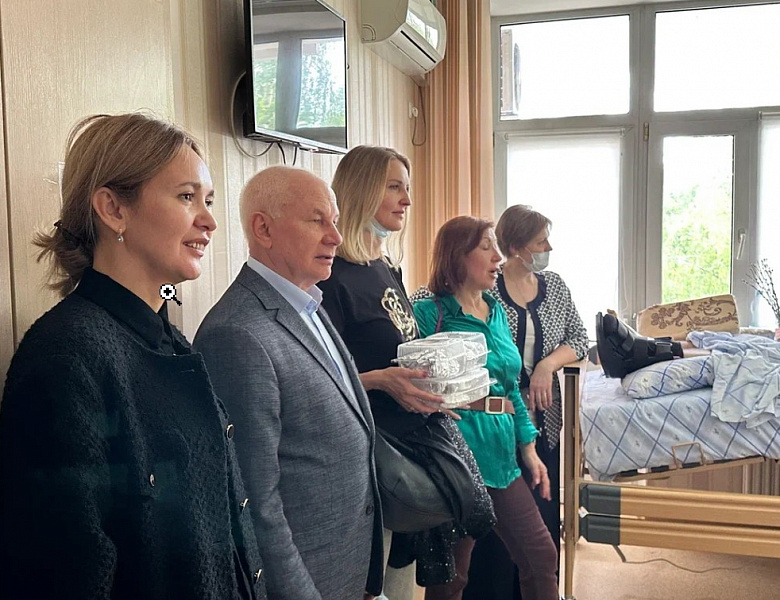 Волонтёры Восточного округа вновь побывали в госпитале им. П,В, Мандрыка