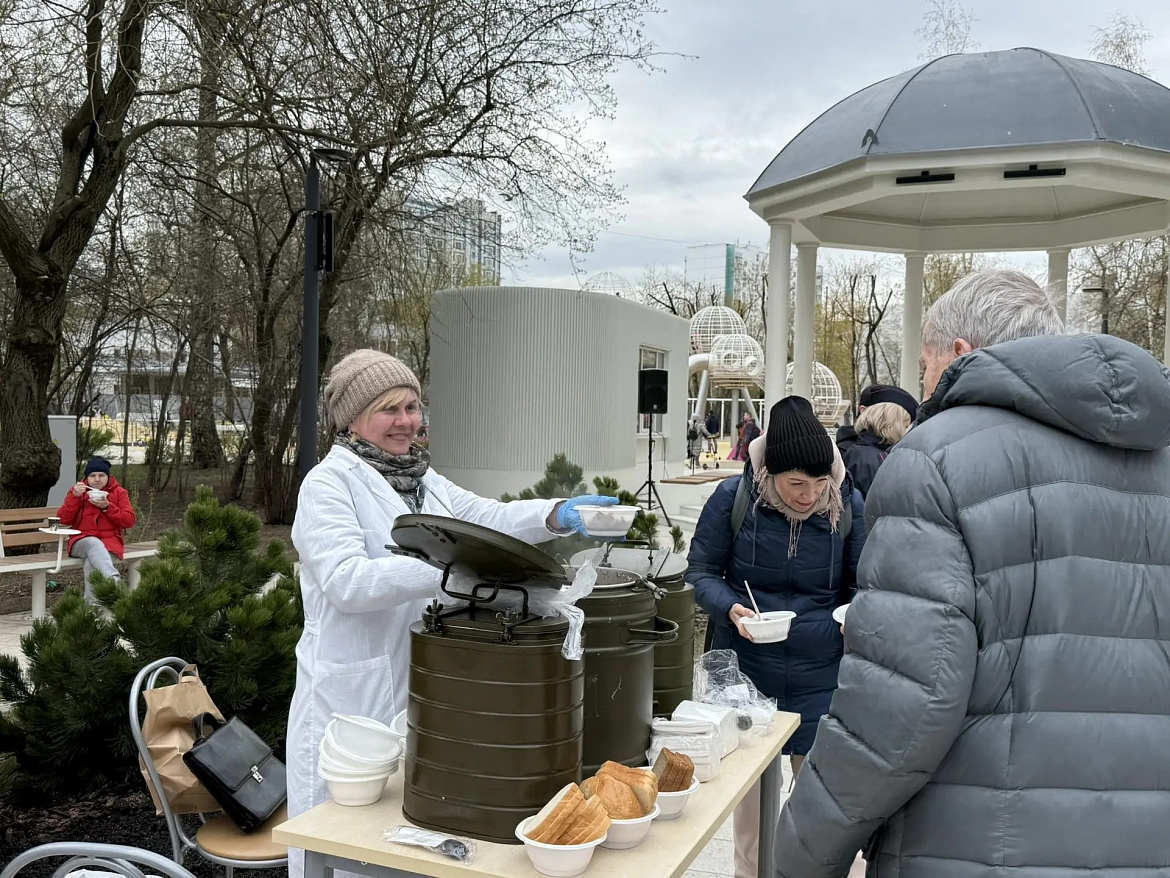 В парке «Сокольники» прошла акция «Один день с полицией УВД по ВАО»