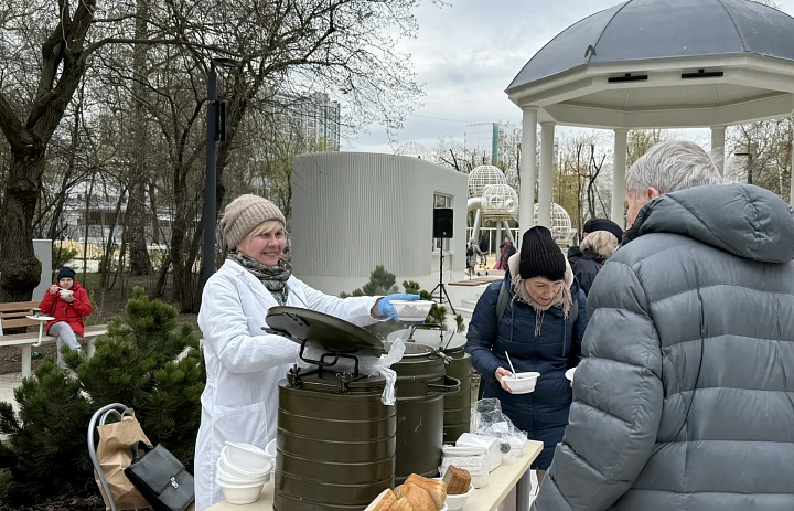 В парке «Сокольники» прошла акция «Один день с полицией УВД по ВАО»