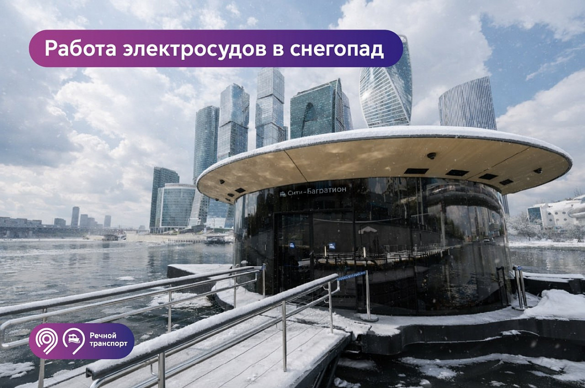 Новогиреевцам рассказали об электросудах на Москве-реке