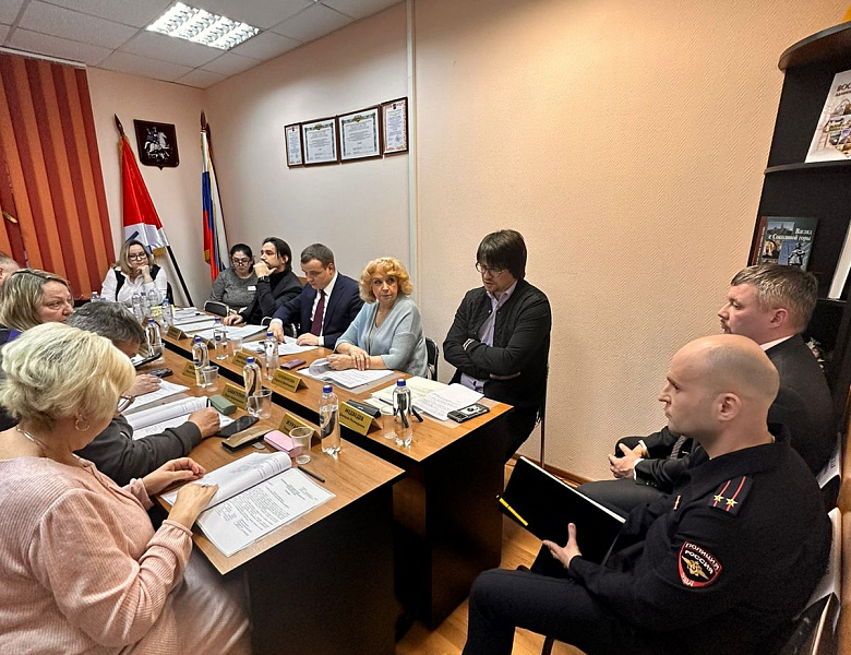 Представители Общественного совета при УВД по ВАО приняли участие в отчете перед муниципальными депутатами в районах Метрогородок, Соколиная гора и Преображенское