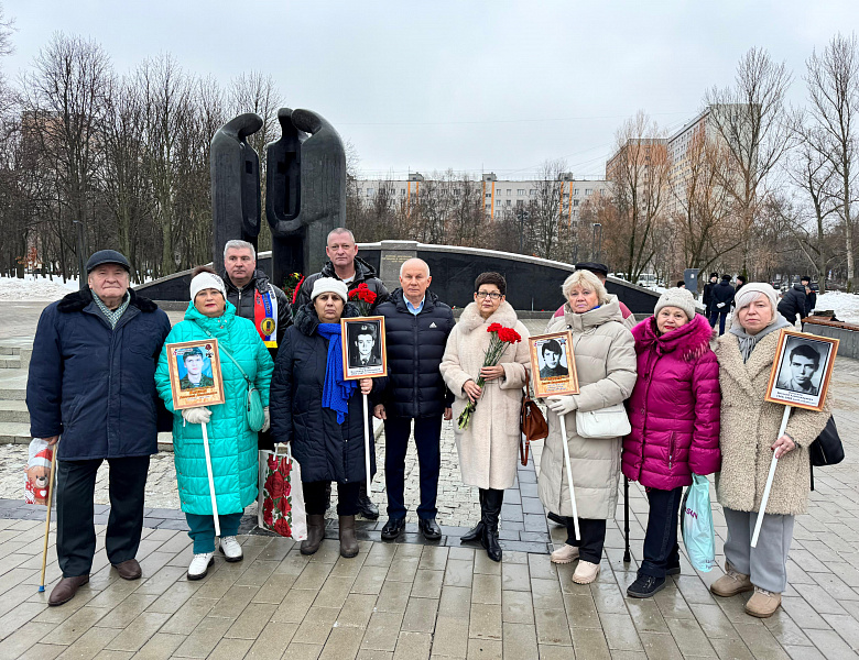 В Новогирееве отметили 45-ю годовщину ввода советских войск в Афганистан