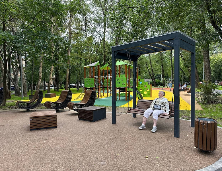 В Зелёном парке заканчивается благоустройство