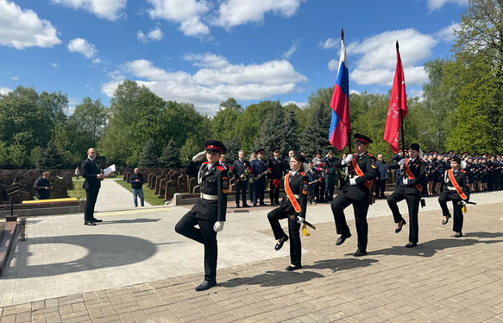 Сотрудники полиции и общественники Восточного округа г. Москвы приняли участие в памятном мероприятии, посвященном 80-летию Победы