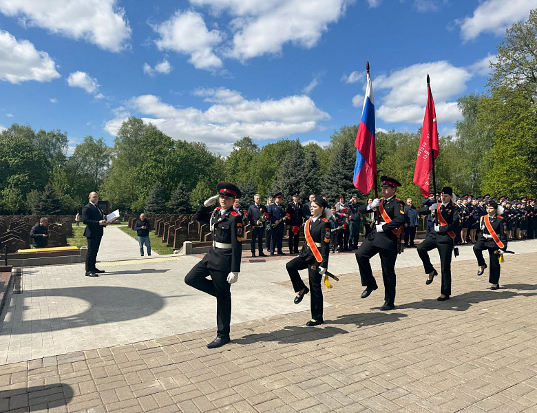 Сотрудники полиции и общественники Восточного округа г. Москвы приняли участие в памятном мероприятии, посвященном 80-летию Победы