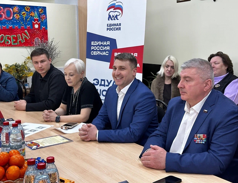 В ВАО прошла встреча с кандидатом  в депутаты ГД РФ Эдуардом Шоновым