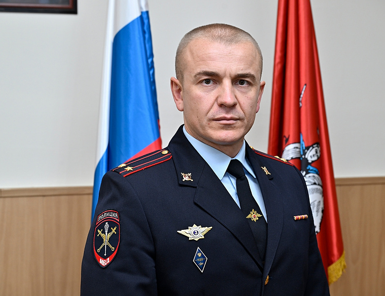 Знакомьтесь: начальник ОМВД России по району Ивановское подполковник полиции Эдуард СУЛЕЙМАНОВ 