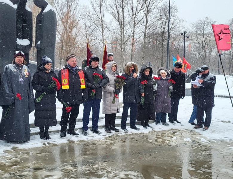 В Новогирееве прошёл митинг, посвящённый 35-й годовщине вывода советских войск из Афганистана