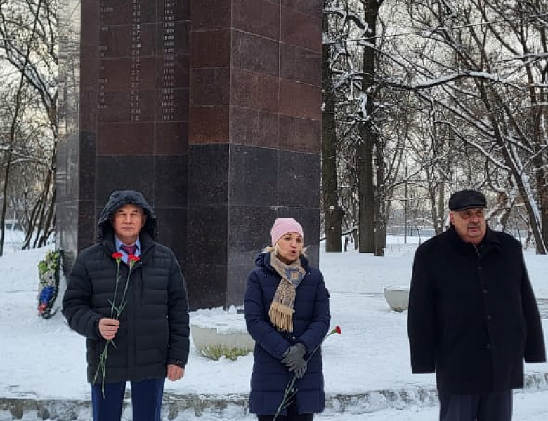Новогиреевцы провели митинг в память о Битве под Москвой в 1941 году