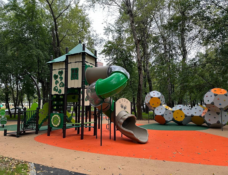 В Зелёном парке заканчивается благоустройство