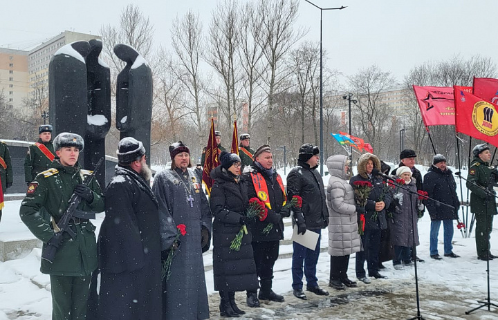 В Новогирееве прошёл митинг, посвящённый 35-й годовщине вывода советских войск из Афганистана