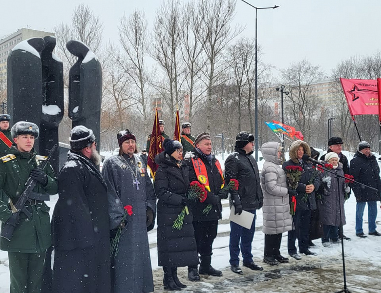 В Новогирееве прошёл митинг, посвящённый 35-й годовщине вывода советских войск из Афганистана