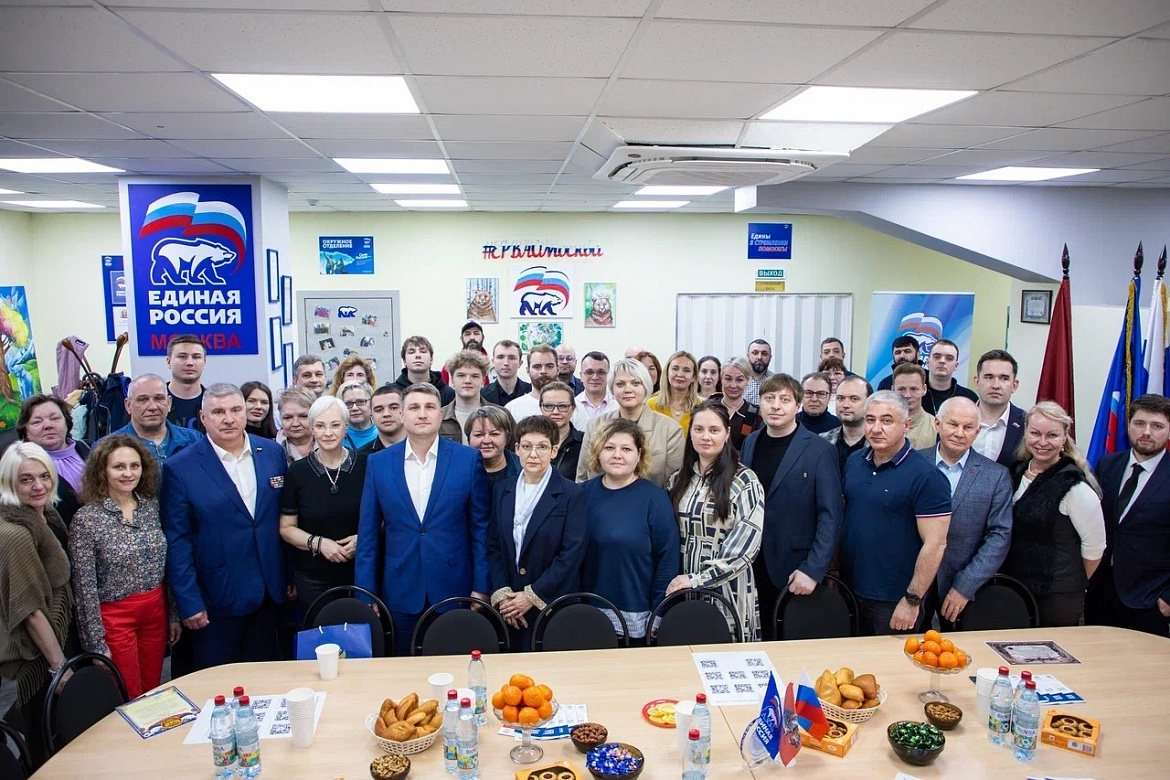 В ВАО прошла встреча с кандидатом  в депутаты ГД РФ Эдуардом Шоновым