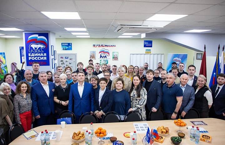 В ВАО прошла встреча с кандидатом  в депутаты ГД РФ Эдуардом Шоновым