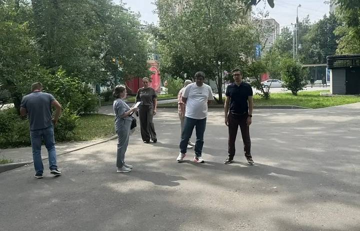 В Новогирееве прошёл очередной обход территории района
