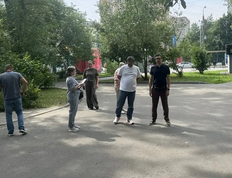 В Новогирееве прошёл очередной обход территории района