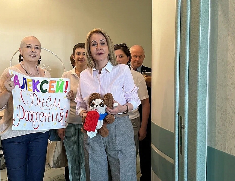 Глава МО Новогиреево Владимир Чикунов посетил раненных бойцов в московском госпитале