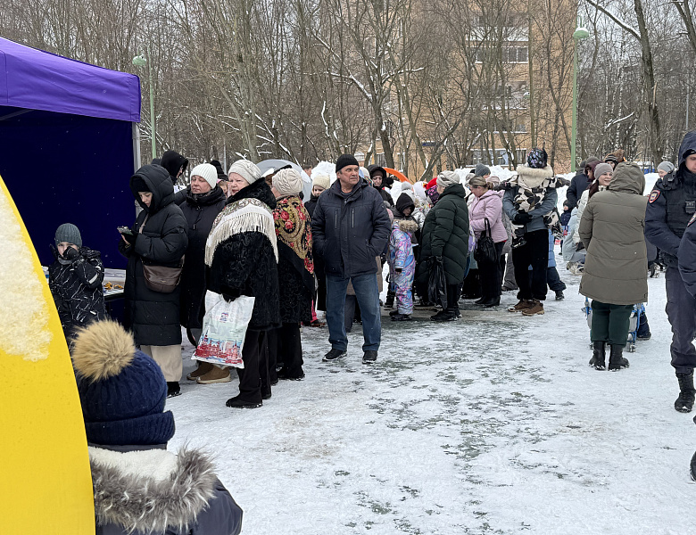 В Зелёном парке района Новогиреево простились с зимой и позвали весну